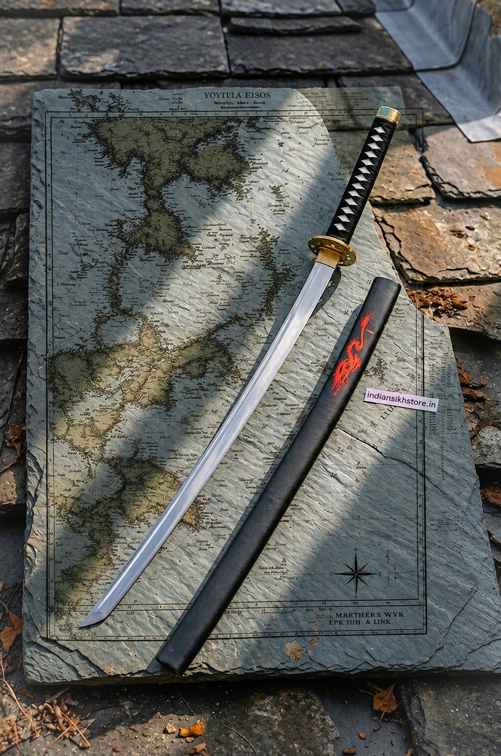 Japanese Katana / Samurai Sword -42 inches Black