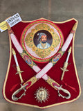 Maratha Dhall Talwar Shield Set- BIG - Indian Sikh Store